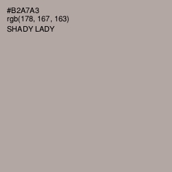 #B2A7A3 - Shady Lady Color Image